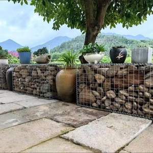 High Quality Customized Plain <strong>Gabion</strong> Mesh <strong>Steel</strong> Wire Landscape Stone Cage Welded Cut Bended Punched High-Strength and Durable - Product Image 3