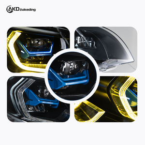 Feux avant AKD pour BMW E71 X6 E72 2008-2014, ensemble complet de phares, phares LED améliorés, nouveau projecteur laser. - Product Image 3