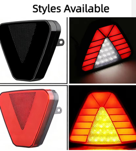 Feu arrière de moto à LED, clignotant de sécurité, lampe d'avertissement, accessoire de protection complète - Product Image 5