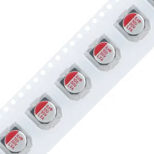 Condensateur électrolytique en aluminium à semi-conducteurs monté en surface 100uF 20% 50V SMD 8 * 10mm - Product Image 4