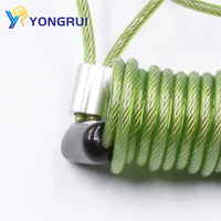 Yongrui Cordon de sécurité en spirale transparent de 2 mètres en acier inoxydable 304 pour outils, conforme à la norme AiSi, pour une utilisation sécurisée