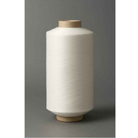 Fil de polyester DTY durable, blanc brut, noir, semi-mat, teint en masse, texturé, conçu pour le tricot, le tissage, vêtements au toucher doux