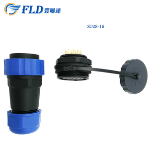 <span class=keywords><strong>Farland</strong></span> 16 Pin LED Light Equipment Waterproof Connector Price - Product Image 4