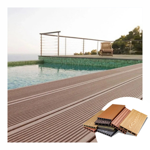 Planches de <span class=keywords><strong>terrasse</strong></span> en composite <span class=keywords><strong>bois</strong></span>-plastique (WPC) <span class=keywords><strong>pour</strong></span> extérieur, imperméables, antidérapantes, <span class=keywords><strong>pour</strong></span> jardin, patio, <span class=keywords><strong>terrasse</strong></span>, panneaux creux ou pleins - Product Image 1