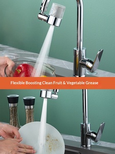 Prolongateur de Robinet de Cuisine Rotatif Universel avec <span class=keywords><strong>Filtre</strong></span> en Coton PP et Dispositif Moussant Universel Anti-éclaboussures - Product Image 5