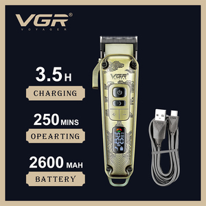 VGR V-642 Combo de Barbería Vintage Afeitadora Eléctrica Recargable Cortadora de Pelo Profesional <span class=keywords><strong>para</strong></span> Hombres - Product Image 3
