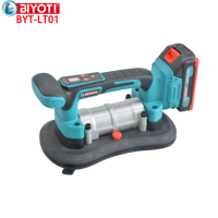 Machine à Vibrer les Carreaux Électrique BIYOTI 21v, Chargeur de Batterie, Vibrateur pour Carreaux de Sol, Machine de Nivellement pour Pose de Carreaux, Outils de Carrelage