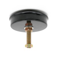 Patins amortisseurs pour machine de moulage par injection, réglables, ronds, anti-vibration, antidérapants, pièce de rechange pour machine-outil