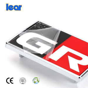 Emblème GR <span class=keywords><strong>SPORT</strong></span> <span class=keywords><strong>de</strong></span> gros pour <span class=keywords><strong>voiture</strong></span> modifiée, <span class=keywords><strong>logo</strong></span> personnalisé pour TOYOTA, sans rayures, étiquette <span class=keywords><strong>de</strong></span> calandre adaptée aux Toyota - Product Image 2