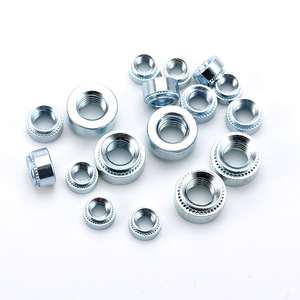 S-M4-0 Zinc Plated Rivet Nuts Metric M4 Right Hand Thread Sheet Metal <b>Fasteners</b> GB/T 24425 - Product Image 1