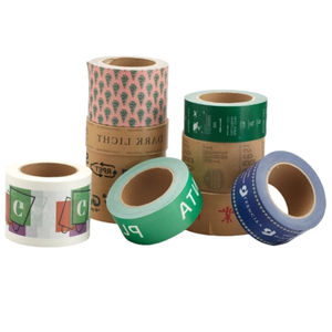 Brown Fragile Custom <strong>Logo</strong> High Adhesion <strong>Free</strong> Sample Water Activated Kraft Paper <strong>Tape</strong> 48mm 10m <strong>Tape</strong> for Shipping Packing <strong>Tape</strong> - Product Image 6