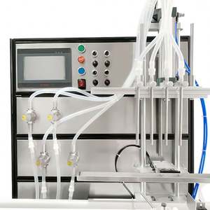 เครื่องบรรจุอัตโนมัติ 4 หัว สำหรับซอสพริก น้ำมันหอมระเหย แชมพู สบู่ น้ำผลไม้ น้ำผึ้ง น้ำส้ม ลงในขวดพลาสติก - Product Image 3