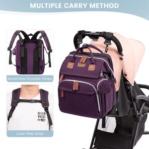Free sample Fashion Travel Diaper <b>Backpacks</b> with <b>Changing</b> Pad Fashion Multipurpose Baby Diaper Tote <b>Bags</b> - Product Image 4