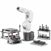 Robot industriel KUKA KR4 R500 à 6 axes, charge utile de 4 kg, portée de 500 mm, manipulateur compact pour l'assemblage électronique, le préhensionnement et le placement