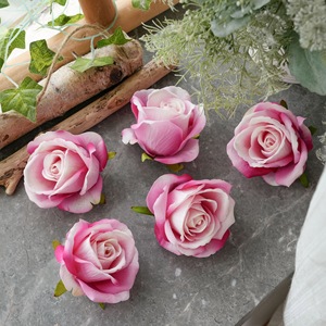 Tête de rose artificielle CallaFloral rose clair réaliste pour décoration de mariage, bouquet, fleur murale, style INS - Product Image 1
