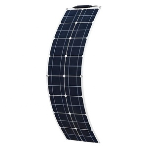 Panneau <span class=keywords><strong>solaire</strong></span> flexible personnalisé en silicium monocristallin bon marché 50W 60W 12V PET ETFE Flex Panneau <span class=keywords><strong>solaire</strong></span> <span class=keywords><strong>pour</strong></span> batterie 12V - Product Image 1