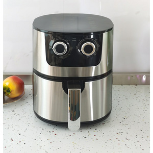 Friteuse à air 4L multifonctionnelle domestique, <span class=keywords><strong>four</strong></span> électrique automatique en acier inoxydable avec fenêtre de visualisation, grande capacité, cuisson intelligente - Product Image 2