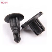 Rivets à pression en plastique de 8 mm pour voiture, clips de fixation de pare-chocs avant pour Honda CRX Del Sol, Civic, Prelude