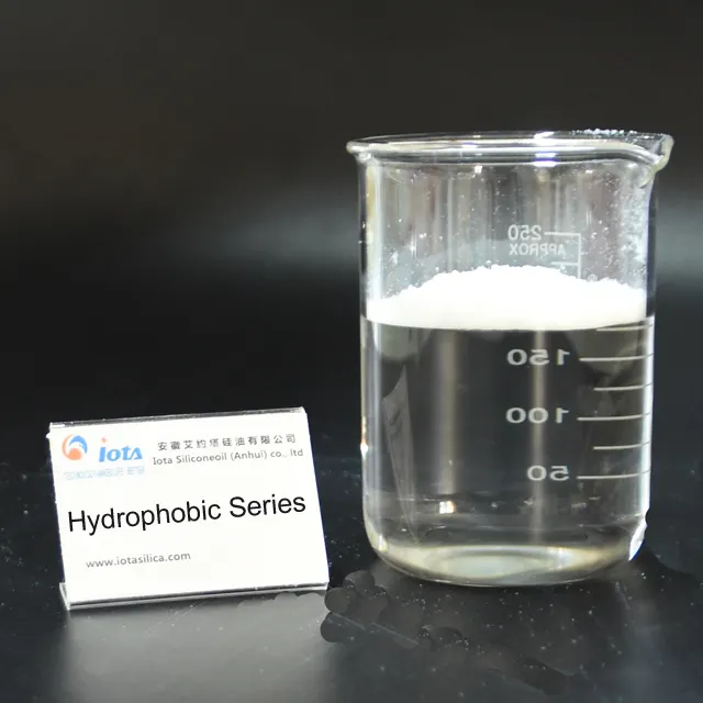 IOTA-HB4615 de silice pyrogénée nano hydrophobe de haute pureté