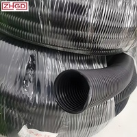 Tuyau ondulé AUPROTEC pour la protection des câbles, en PE, résistant aux UV, usage industriel, diamètre intérieur 4,5 mm, longueur 2 m
