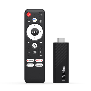 Mới nhất H96 Max Android TV Stick 4K UHD Quad core Allwinner H313 kép Wifi 6 thông minh phương tiện truyền thông streaming TV Dongle - Product Image 1