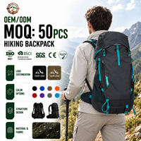 Sac à dos de randonnée, de trekking, de camping, de sport, de montagne, imperméable et personnalisé pour les voyages en plein air