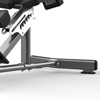 Banc d'hyperextension multifonctionnel avec support pour les pieds