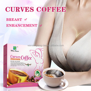 Winstown polvere petto che migliora il caffè delle donne delle ragazze regalo di buona forma per il corpo bellezza del tè al limone slim beauty custom del seno caffè - Product Image 4