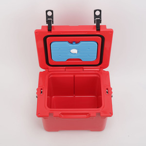 Glacière portable rotomoulée robuste 17QT à isolation thermique pour camping, pêche, chasse, avec panneau solaire et logo, étanche aux fuites - Product Image 6