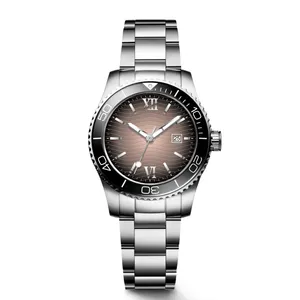 Mens impermeável cronógrafo quartzo analógico movimento masculino relógio de pulso moda negócio fácil relógios para homens com calendário