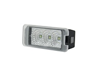 Ailead standart 2 adet hiçbir hata araba aksesuarları LED plaka lambası VW Eos için Eos Golf6/VW Gol 4 3D/5D Golf 5 3D/5D