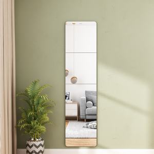 Usine En Gros 2mm Acrylique Flexible Libre Style Mur Maison Décoration Intérieure Auto-Adhésif Miroir Feuille Miroir Spiegel Espejo - Product Image 1