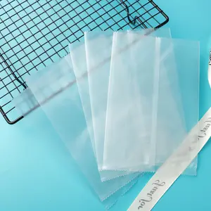 Transparent Moisture-Proof Shrink Plastic Bags for Food for Cookie Packing with Gravure Printing Surface Treatment Plastic Bag