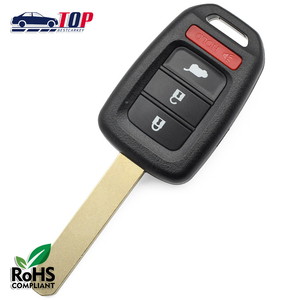 4 nút từ xa chìa khóa xe Fob <span class=keywords><strong>433.92MHz</strong></span> id47 Chip từ xa <span class=keywords><strong>Key</strong></span> Fob cho h-onda Accord 2016 2017 MLBHLIK6-1T/1ta hon66 phím lưỡi - Product Image 4