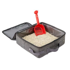 Nouveau pliant voyage chat litière étanche toilettes pour animaux de compagnie Oxford tissu chats litière intérieur extérieur toilette pour animaux de compagnie - Product Image 3