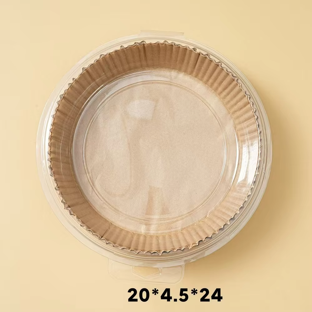 colore caffè-100 pezzi-rotondo