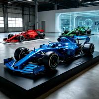 Modèle de voiture de course de Formule 1 à l'échelle 1:1, 5,7 m, en fibre de verre, pour musée automobile et exposition de voitures