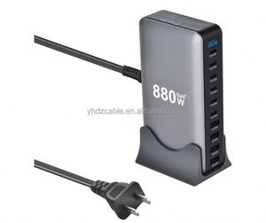 ที่ชาร์จเร็วแบบ PD 10 พอร์ต USB สำหรับโทรศัพท์มือถือ แล็ปท็อป พีซี แท่นชาร์จติดผนัง แท่นชาร์จตั้งโต๊ะ ชาร์จเร็ว - Product Image 5