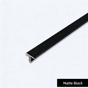 Perfil de Aluminio Premium en Forma de T para Bordes de Azulejos, Tira Decorativa Dorada para Pisos, Tira de Transición Metálica en Forma de T |   Material de Construcción - Product Image 1