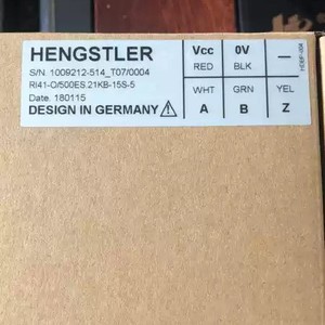 Codificador Rotatorio Hengstler Ri41 Ri41-O500es 21kb-15s-5, Eje Sólido Incremental con Cables - Product Image 3