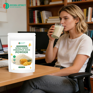 <span class=keywords><strong>Poudre</strong></span> d'ananas lyophilisée HACCP ISO Halal, extrait de fruit d'ananas, concentré de jus d'ananas en <span class=keywords><strong>poudre</strong></span>, vente chaude - Product Image 2