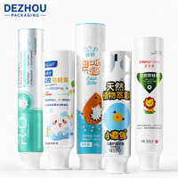 Fabricant OEM, emballage personnalisé avec logo imprimé, tube vide pour lotion, dentifrice, crème pour les mains, cosmétiques, aluminium/plastique