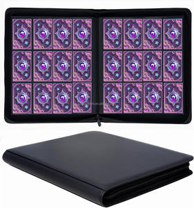 Album Raccoglitore per <span class=keywords><strong>Carte</strong></span> Collezionabili da 12 Tasche per 336 <span class=keywords><strong>Carte</strong></span>, Formato Normale 3" X 4" da 35pt, in PU, per TCG, MTG, Pokémon, con <span class=keywords><strong>Toploader</strong></span> Ultra Pro - Product Image 4