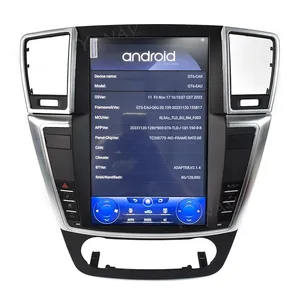 GPS lettore Stereo di navigazione lettore multimediale 12.1 "Qualcomm Android 12 autoradio per Mercedes Benz ML GL W166 X166 2012-2015