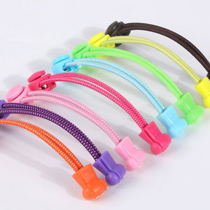 <span class=keywords><strong>Lacets</strong></span> ronds en nylon à verrouillage rapide, élastiques, <span class=keywords><strong>sans</strong></span> nœuds, très extensibles, imperméables, pour chaussures de course, baskets de sport pour enfants - Product Image 4