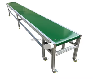 RVS variabele frequentieregeling voedselveilige transportband parallelle antislip transportband - Product Image 2