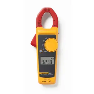 Fluke rugged reliable Fluke precise 최고의 일반 문제 해결 도구 Fluke 323 True-rms 클램프 미터