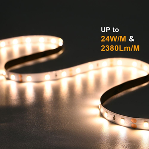 Tira de LED SMD Ultrafina de 3mm, Luz Blanca Fría 6500K, PCB de Cobre, Autoadhesiva, Cortable, para TV, Gabinetes de Cocina, IP20 - Product Image 1