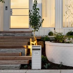Buzón de Correos WELDON Personalizado para Jardín, de Exterior, Independiente, Fácil de Instalar, Seguro para el Hogar, para Recibir Paquetes y Cartas - Product Image 1