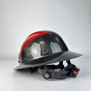 خوذة أمان HBC بأفضل سعر، خوذة حماية صناعية، توريد مباشر من المصنع، قبعة صلبة من ألياف الكربون للأمن - Product Image 5